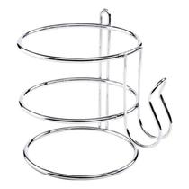 Suporte P/Secador De Cabelo porta Secador Parede Aço Cromado Suporte P/Secador De Cabelo porta Secador Parede Aço Cromado