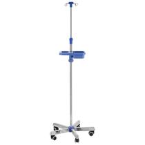 Suporte P/ Soro Infusão Altura Ajustável Rodas Aço Inox Abs Suporte P/ Soro Infusão Altura Ajustável Rodas Aço Inox Abs