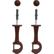 Suporte P/Varao Cadiz 19Mm Mogno