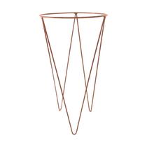 Suporte P/Vaso Burguina Bronze Pequeno Ø30x56 57280101