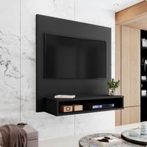Suporte Painel Tv Quarto Sala Painel Prateleira Até 32 Polegadas Preto