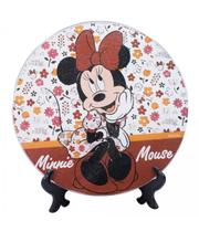 Suporte Panela Vidro Minnie 20x20cm Disney - DWZGD-MK7-D