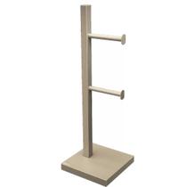 Suporte Papel 15,5x15,5x47,9cm Champagne - 7641 - CRIS-METAL