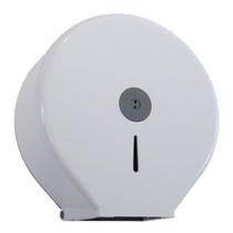Suporte papel higiencio rolao 300/400m abs branco/cinza n9