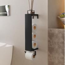 Suporte Papel Higiênico Banheiro Lavabo Papeleira De Parede