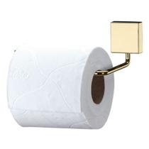 Suporte Papel Higiênico De Parede Banheiro Dourado - 7504DD Future