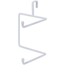 Suporte Papel Higiênico Horizontal Curvy Em Aço Branco Bel