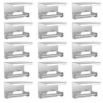 Suporte Papel Higienico Kit 15 Uni Inox Banheiro Lavabo Prateleira Apoio Celular Porta Objeto Multiuso Parede Resistente Suporte Papel Higienico Kit 15 Uni Inox Banheiro Lavabo Prateleira Apoio Celular Porta Objeto Multiuso Parede Resistente