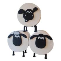 Suporte Papel Higiênico Ovelha Shaun Banheiro Decoração - PONTO DO NERD Suporte Papel Higiênico Ovelha Shaun Banheiro Decoração - PONTO DO NERD
