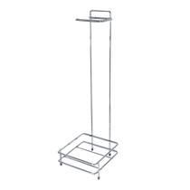 Suporte Papel Higiênico Para Lixeira Quadrada Metal Nobre Luxuoso