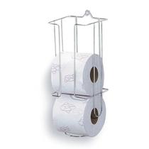 Suporte Papel Higiênico Parede Aramado 3 Rolos 31,5X13X11Cm Suporte Papel Higiênico Parede Aramado 3 Rolos 31,5X13X11Cm