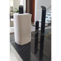 Suporte Papel Toalha De Parede Multiuso Cozinha Com Adesivo