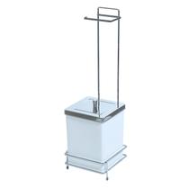 Suporte Papepeira Cromado Para Liceira Quadrada 6,5 litros