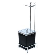 Suporte Papepeira Cromado Para Liceira Quadrada 6,5 litros Suporte Papepeira Cromado Para Liceira Quadrada 6,5 litros