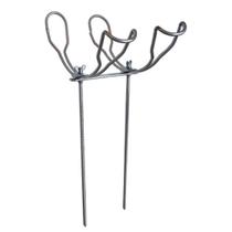 Suporte para 02 varas de pesca chão pesqueiro tilapeira Suporte para 02 varas de pesca chão pesqueiro tilapeira