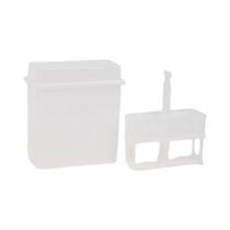 Suporte Para 24 Lâminas De Microscópio E Conjunto De Recipientes Para Coloração Para Acessórios De