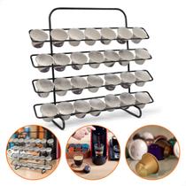 Suporte Para 28 Capsulas De Cafe Nespresso Preto