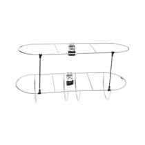 Suporte Para 3 Defensas até 27CM F4 F5 F6 em Aço Inoxidável