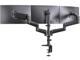 Suporte para 3 monitores ErGear ajustável para telas de 17 a 32" Suporte para 3 monitores ErGear ajustável para telas de 17 a 32"