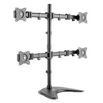 Suporte para 4 Monitores / TVs até 27 ELG, com Regulagem de Altura e Ângulo, Padrão VESA, T160ND4 Suporte para 4 Monitores / TVs até 27 ELG, com Regulagem de Altura e Ângulo, Padrão VESA, T160ND4