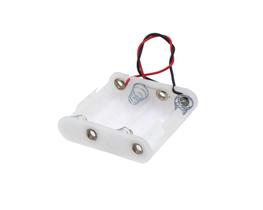 Suporte para 4 Pilhas Paralelas AA Lado a Lado - SP4410 - Magus Suporte para 4 Pilhas Paralelas AA Lado a Lado - SP4410 - Magus