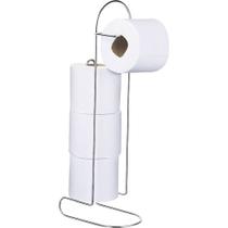 Suporte Para 4 Rolos De Papel Higiênico Arthi Cromado