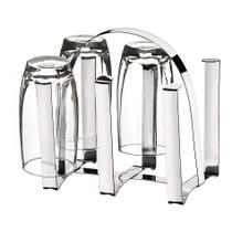 Suporte Para 6 Copos Aço Inox Suprema Brinox - 2102/100