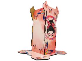 Suporte para Abafador de Sons para Autistas Tons de Rosa Suporte para Abafador de Sons para Autistas Tons de Rosa