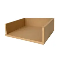 Suporte Para Air Fryer 12L e Cafeteiras Prateleira Nicho Suspenso Para Cozinha MDF Qualidade