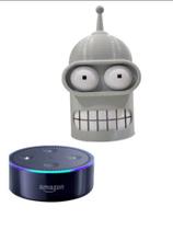 Suporte Para Alexa Echo Dot 2 - Tema Bender Futurama - SNS3D