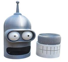 Suporte para Alexa Echo Dot 3 - Tema Bender - SNS3D