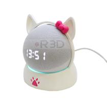 Suporte Para Alexa Echo Dot 4 E Echo Dot 5 Gatinha Kitty - R3D