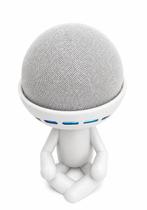 Suporte para Alexa Echo Dot Meditação