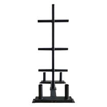 Suporte para Anilhas e Barras Athletic Extreme 240kg 4 Barras Organizador SemiProfissional