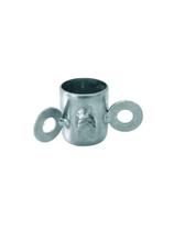 Suporte Para Antena Cromo 17-B Estrelinha Fixa