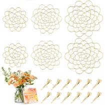 Suporte para arranjos de flores em aço inoxidável Yncotte Gold (6 unidades) Suporte para arranjos de flores em aço inoxidável Yncotte Gold (6 unidades)