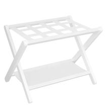 Suporte para Bagagem Dobrável Heybly HLR010W1 Branco 75 kg Suporte para Bagagem Dobrável Heybly HLR010W1 Branco 75 kg