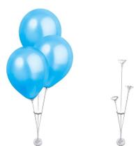 Suporte Para Balão Bexigas Com 3 Varetas Até 45cm 1 Unidade