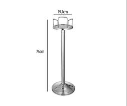 Suporte para Balde de Gelo de Aço Inoxidável Suporte para Balde de Gelo de Aço Inoxidável