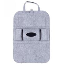 Suporte Para Bancos de Carros 5 Bolsos Cor Cinza RE106 Snel Home