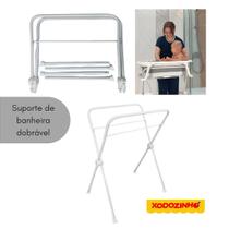 Suporte para Banheira Dobrável Universal - Praticidade e Segurança