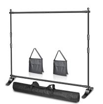 Suporte para Banner Fotográfico EMART - Ajustável 10x8 Pés