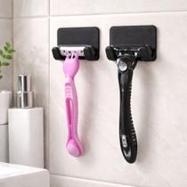 Suporte para Barbeador Gillette Prestobarba Porta Gilete de Parede com Fita -