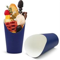 Suporte para batatas fritas CAMKYDE 350ml de papel descartável x50 Suporte para batatas fritas CAMKYDE 350ml de papel descartável x50