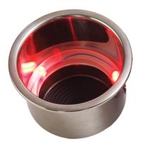 Suporte para bebidas Sea-Dog 588071-1 Led Flush Mount Combo com dreno Suporte para bebidas Sea-Dog 588071-1 Led Flush Mount Combo com dreno