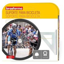 Suporte para bicicleta sb01 branco - brasforma