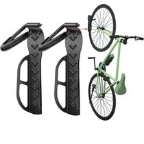 Suporte para bicicletas Wallmaster Garage Wall Mount, sistema de armazenamento de 2 pacotes
