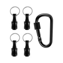 Suporte Para Bits De Chave De Fenda Em Liga De Alumínio Com Hexágono, Chaveiro 7 4PCS 1/4 Polegada Suporte Para Bits De Chave De Fenda Em Liga De Alumínio Com Hexágono, Chaveiro 7 4PCS 1/4 Polegada