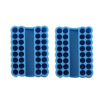 Suporte Para Bits De Chave De Fenda Hexagonal De 6,35MM, 2 Peças, Organizador De 32 Furos, Caixa De Suporte Para Bits De Chave De Fenda Hexagonal De 6,35MM, 2 Peças, Organizador De 32 Furos, Caixa De