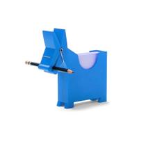 Suporte Para Blocos De Papel Post It Com Prendedor Cavalo Azul